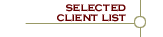 Selected client list